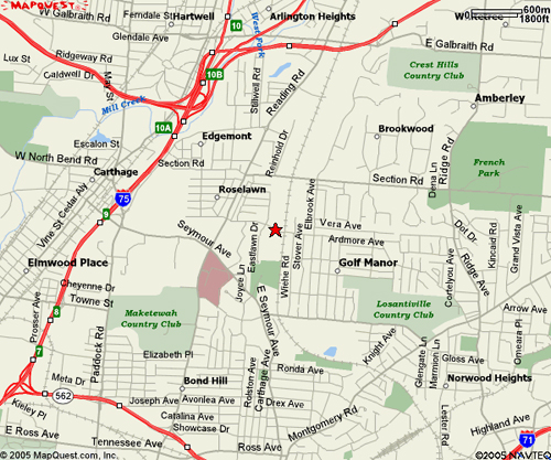 A map to the Mechanical Supplies Company facility